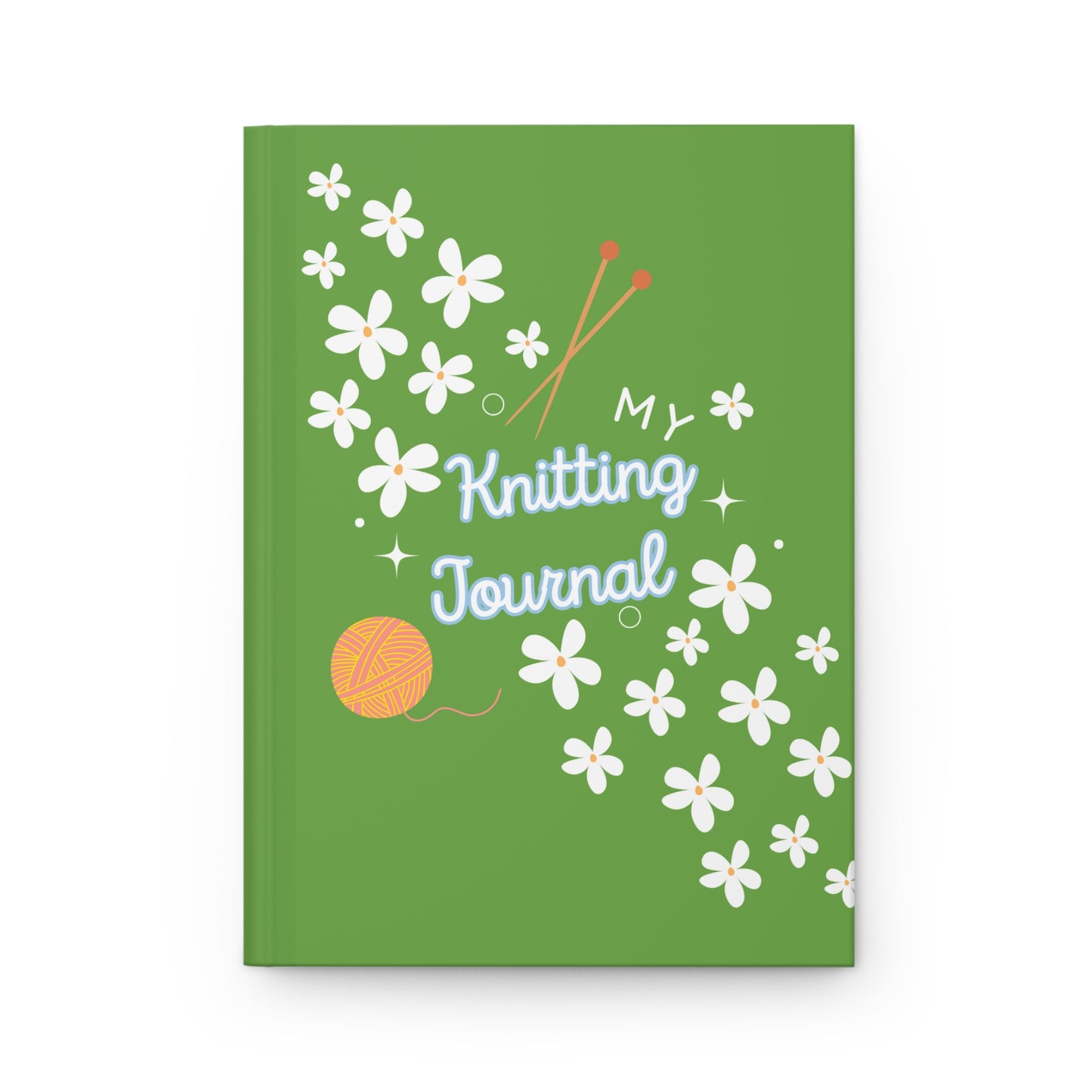 Knitting Journal – Hardcover Project Notebook for Knitters & Crafters