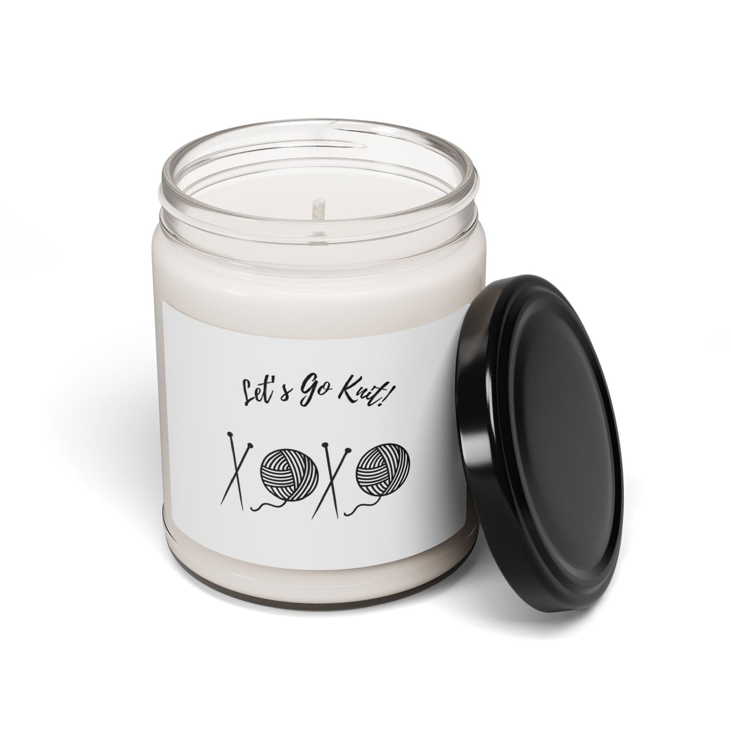 Knitter’s Scented Soy Candle “XOXO"