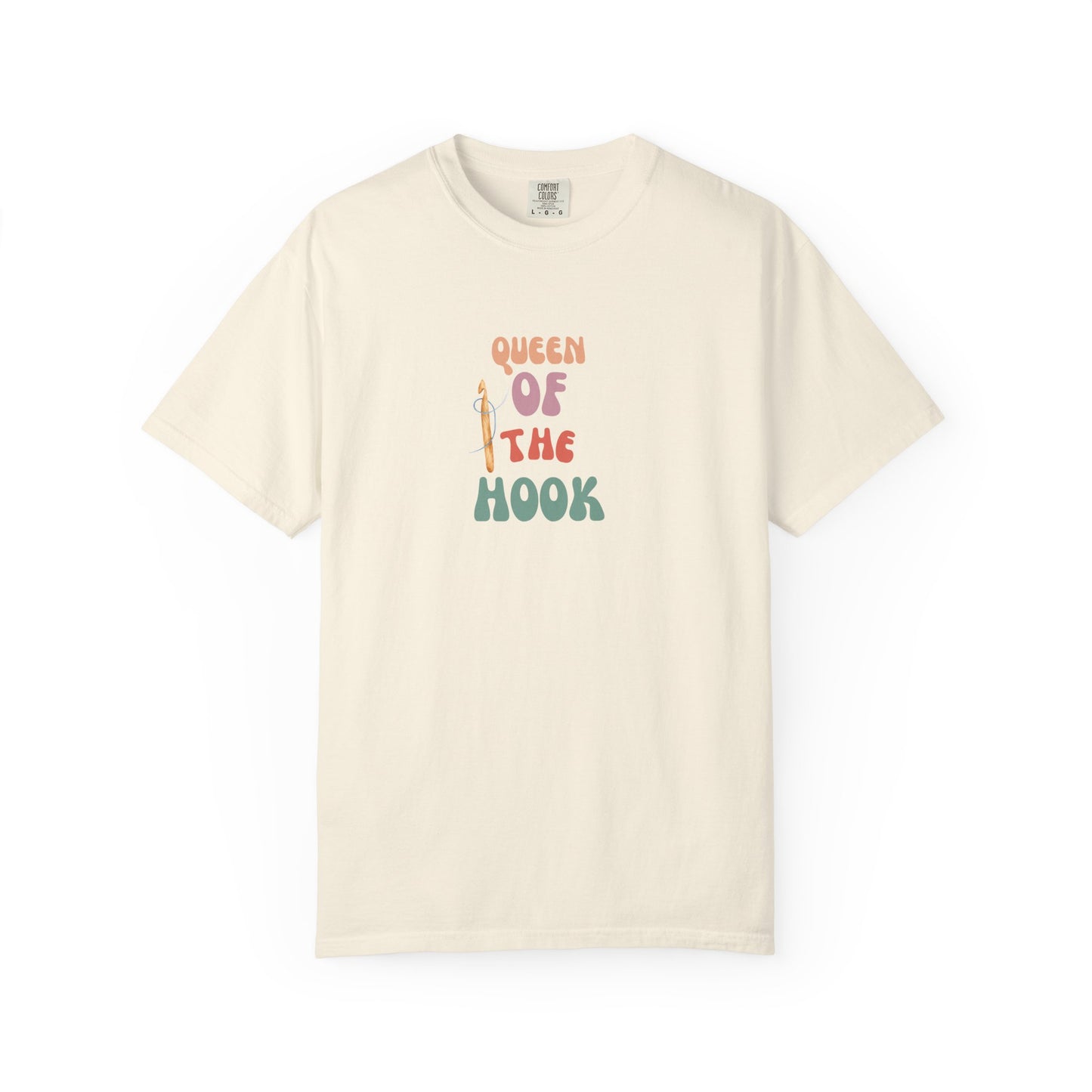 Queen of the Hook Unisex Garment-Dyed T-Shirt