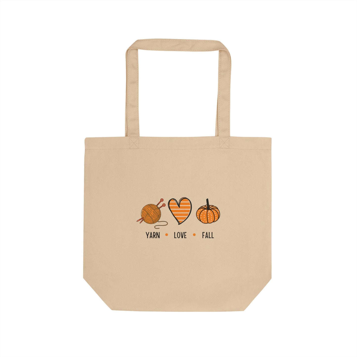 Eco-Friendly Organic Cotton Tote Bag For Crafters | Perfect Gift for Makers & Knitters