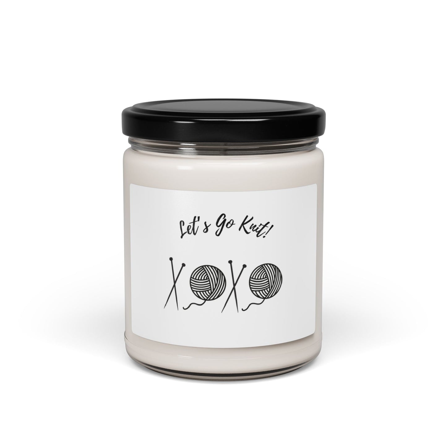 Knitter's Scented Soy Candle XOXO - Various Aromas