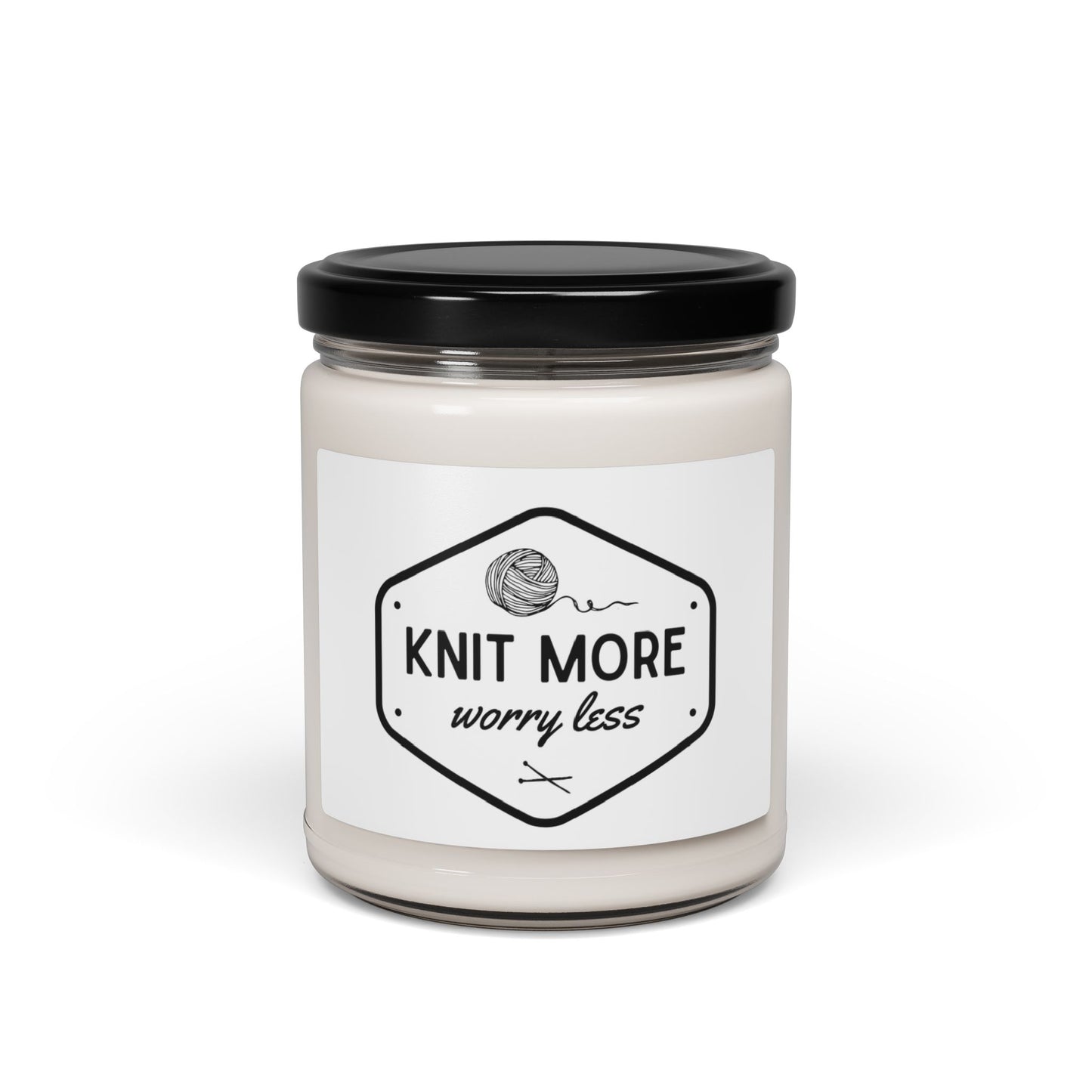 Knitter's Scented Soy Candle Knit More - Various Aromas