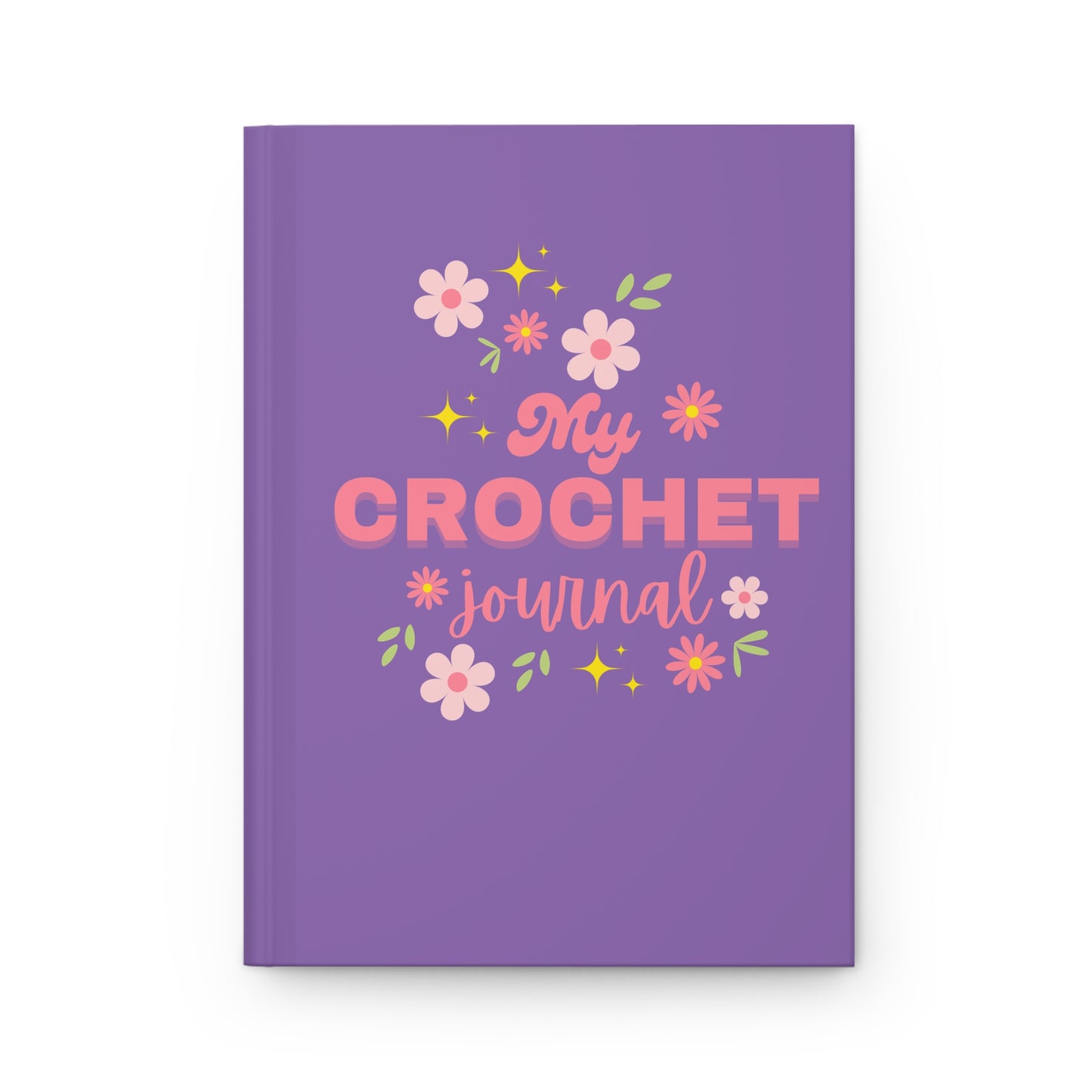Vibrant Hardcover Journal – Creative Notebook for Crocheters & Makers | Modern Gift for Dreamers & Planners