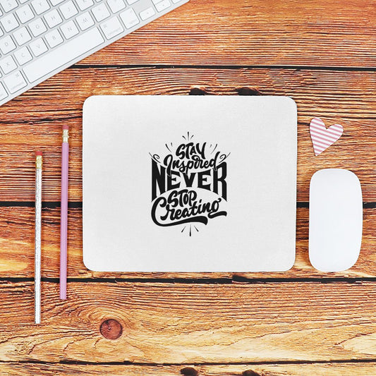 Motivational Mouse Pad for Knitters Crocheters & Crafters