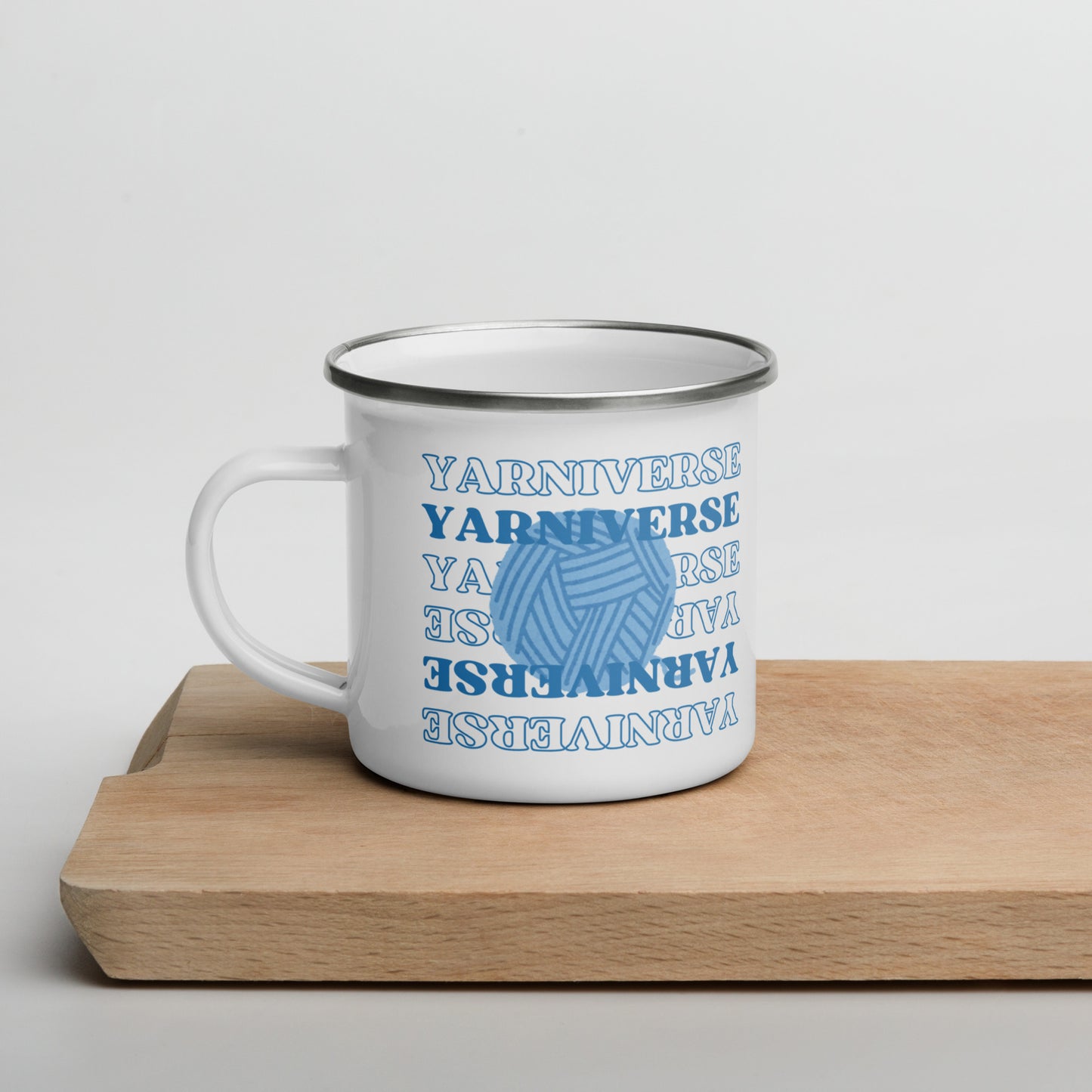 Yarniverse Coffee Enamel Mug