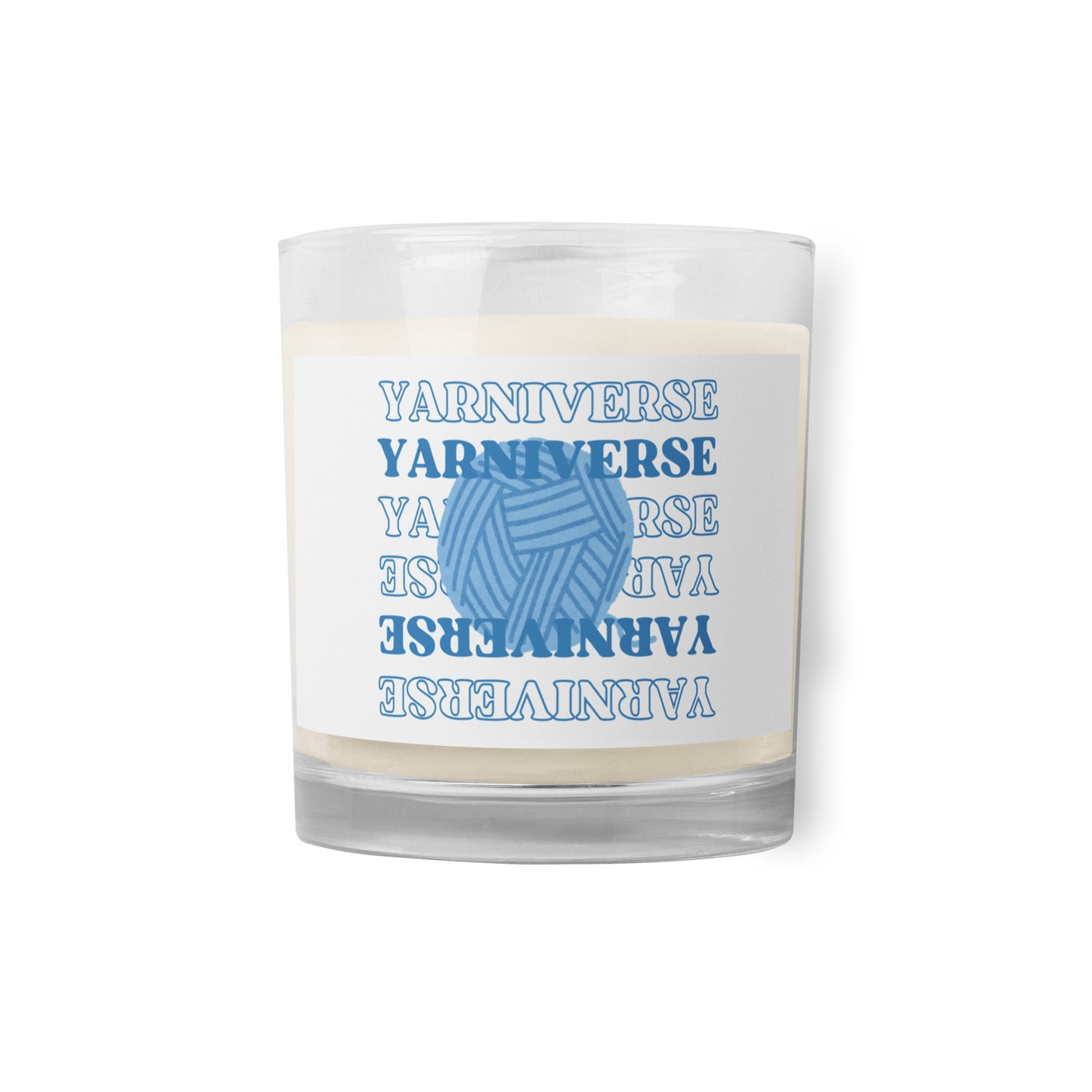 Soy Wax Unscented Jar Candle - Yarniverse