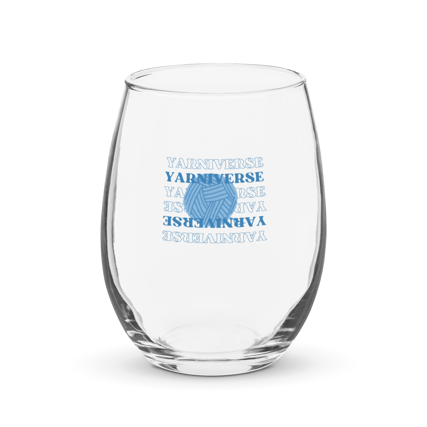 Yarniverse Stemless Wine Glass - 15 oz