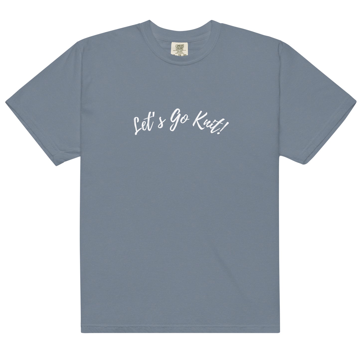 Unisex Organic Cotton T-Shirt - Let's Go Knit