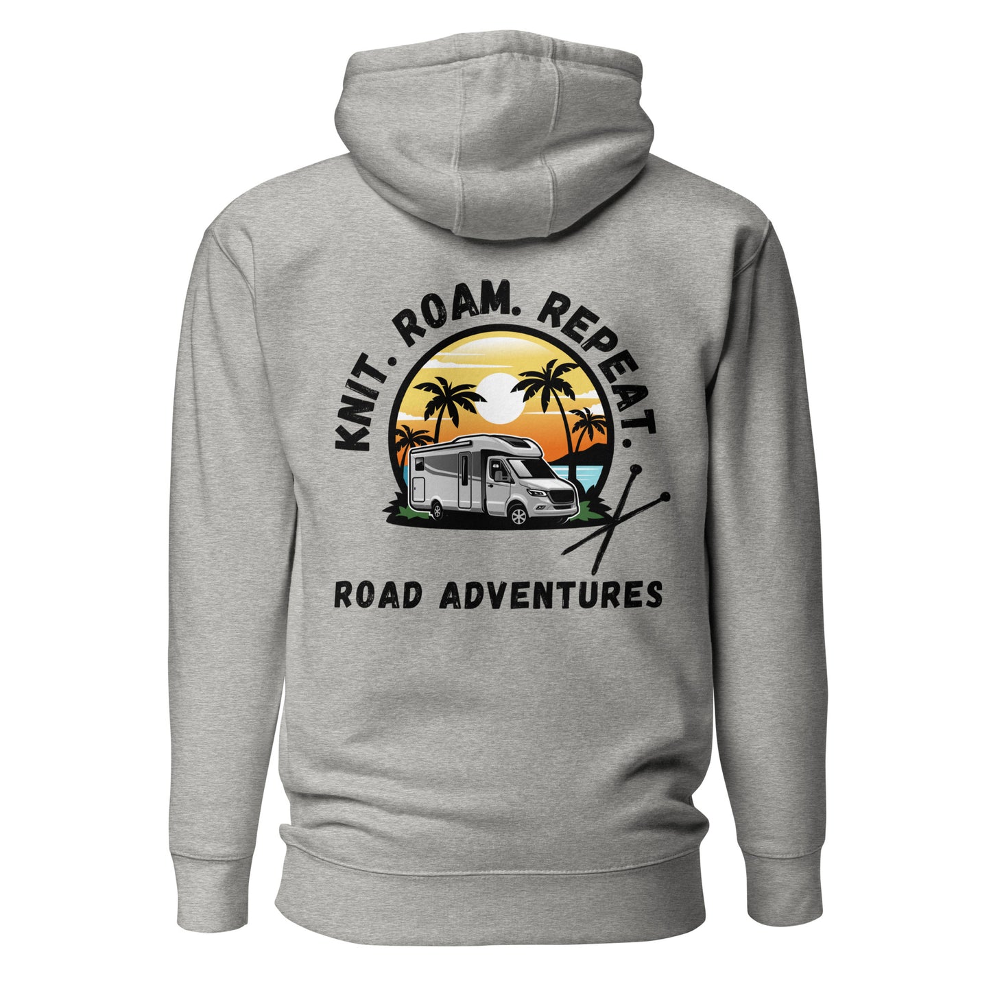 Road Adventures Knitting Lovers Hoodie