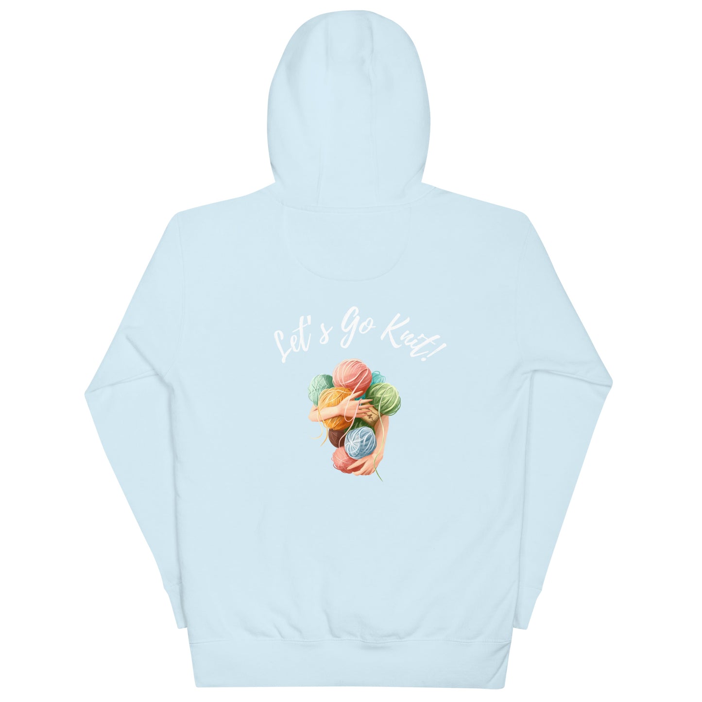 Stylish Classic Lets Go Knit Hoodie